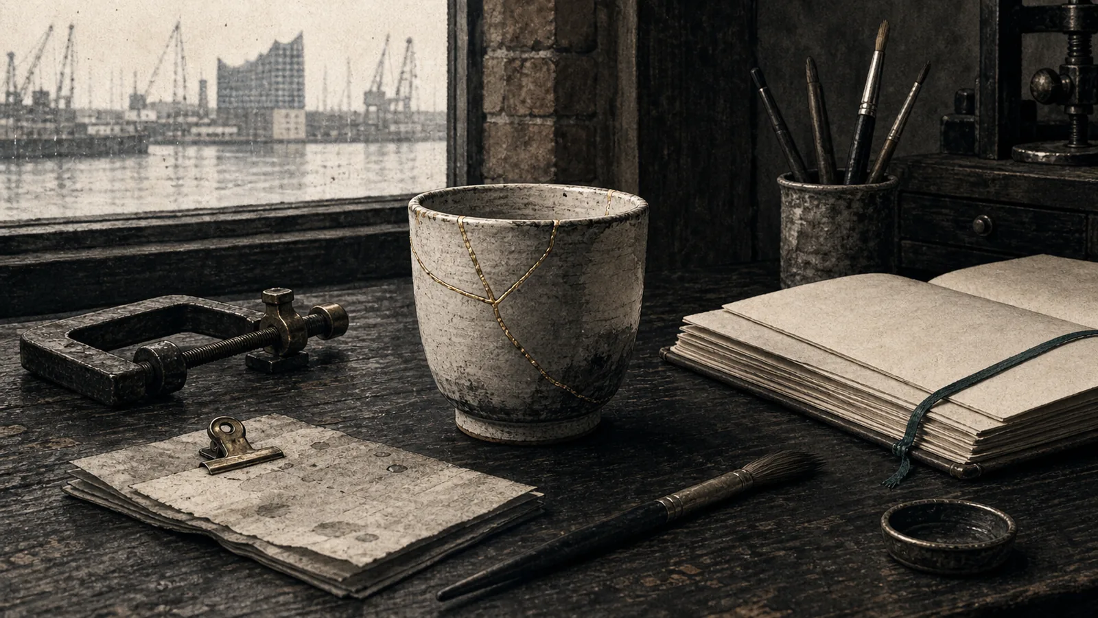 Kintsugi — Goldnaht statt Verstecken